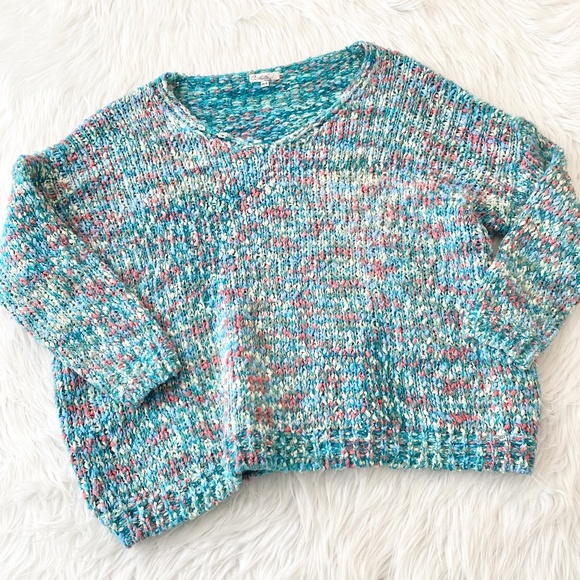 On The Road Sweaters - On The Road Blue Knit Sweater